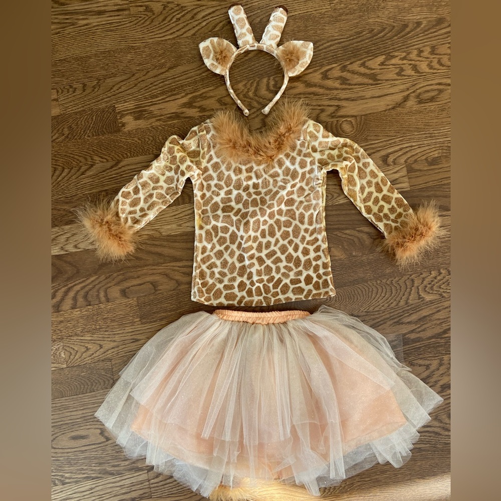 Pottery Barn Kids Giraffe Tutu Halloween Costume